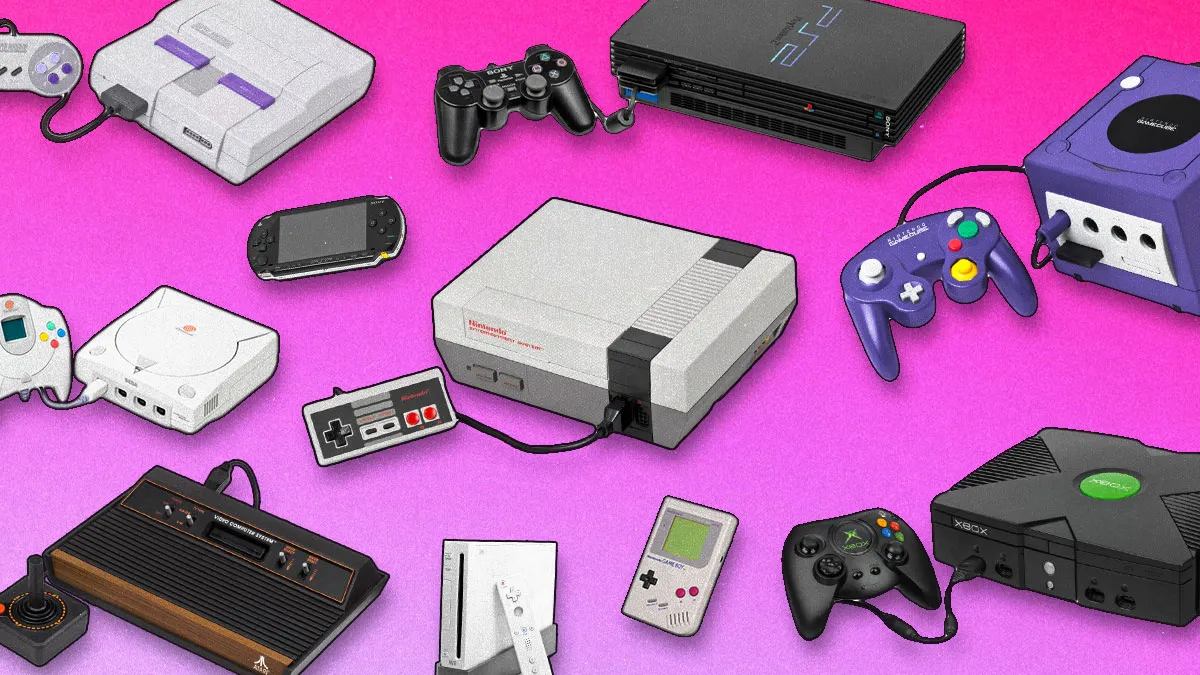 Evolution of consoles